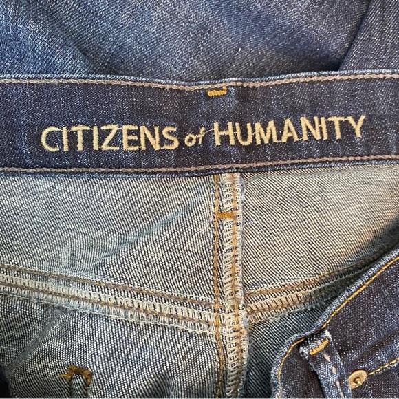 Citizens of Humanity Dani Crop Straight Leg Jeans - Picture 9 of 14